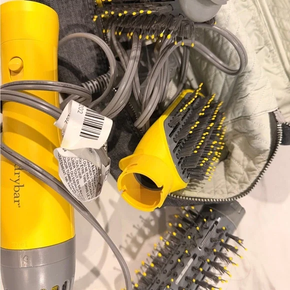 Drybar Vibrant Yellow and Gray Styling Kit - Picture 3 of 5